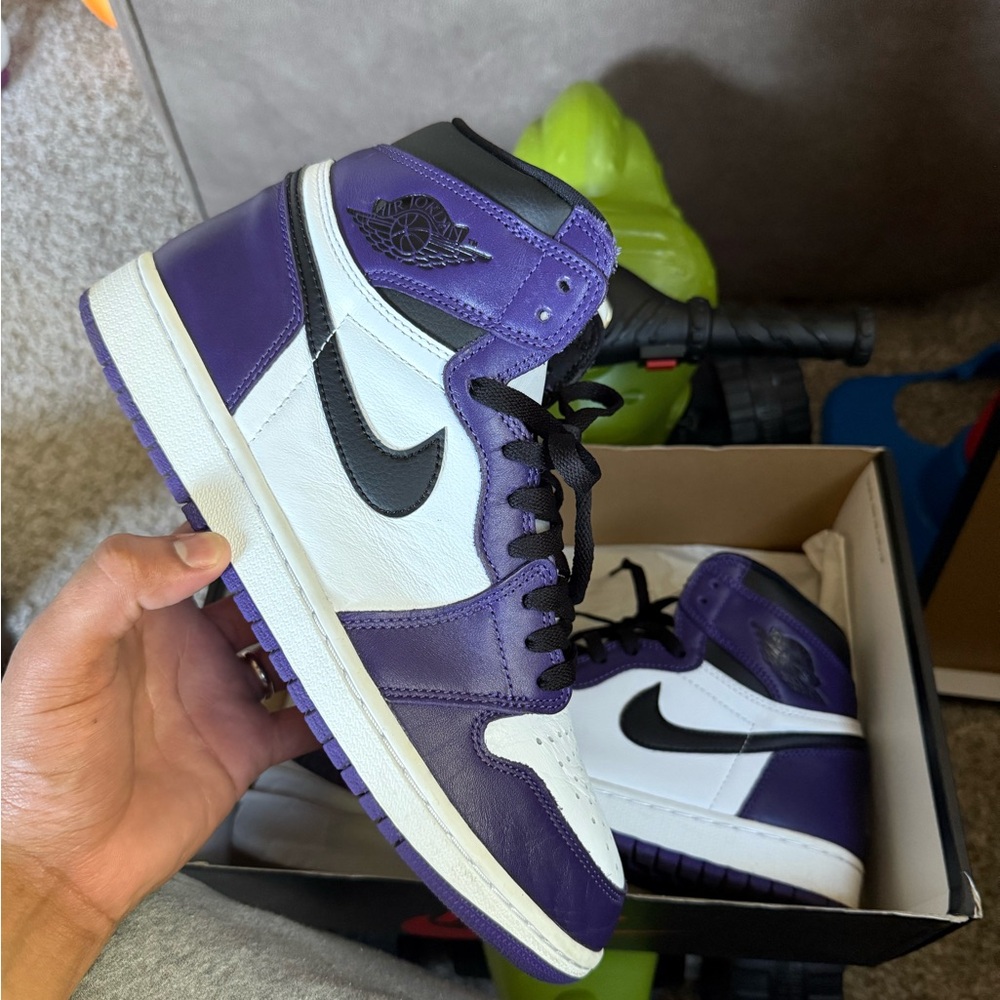 Nike Jordan Court Purple sz 10M